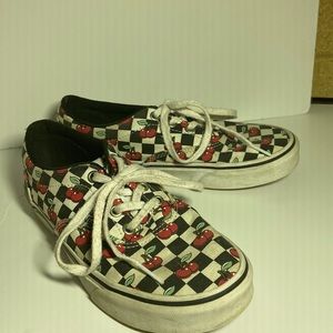 Rad Checkered Cherry Skater Vans